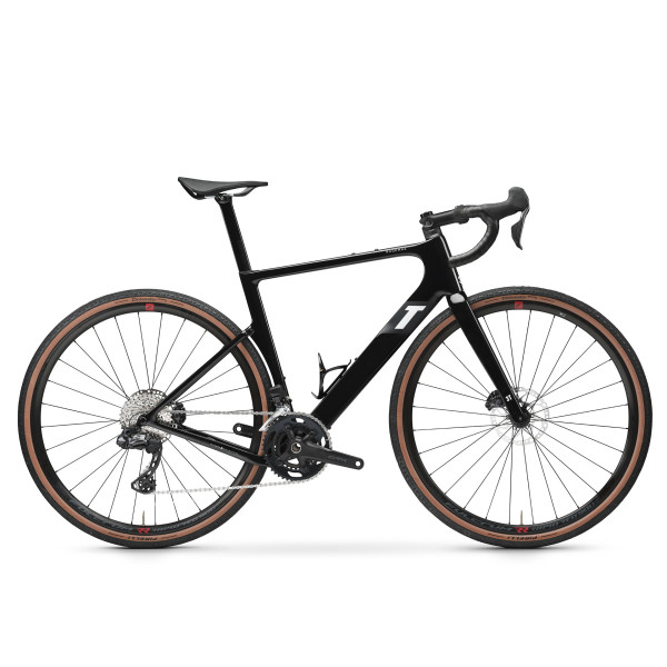 3T Racemax Integrale Gravel dviratis | GRX Di2 2x12 | Black Rock