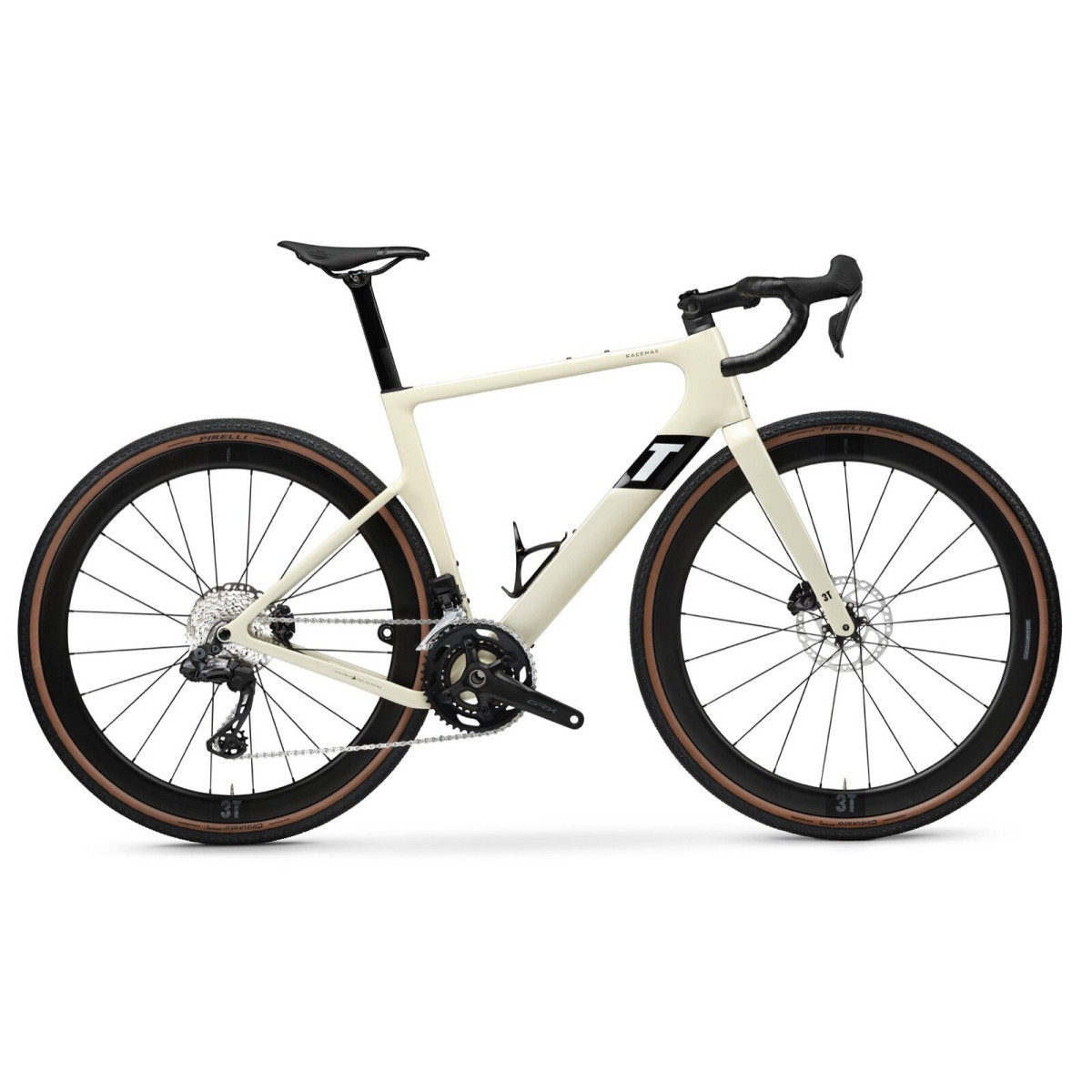 3T Racemax WPNT Integrale Gravel dviratis | GRX Di2 2x12 | Avorio