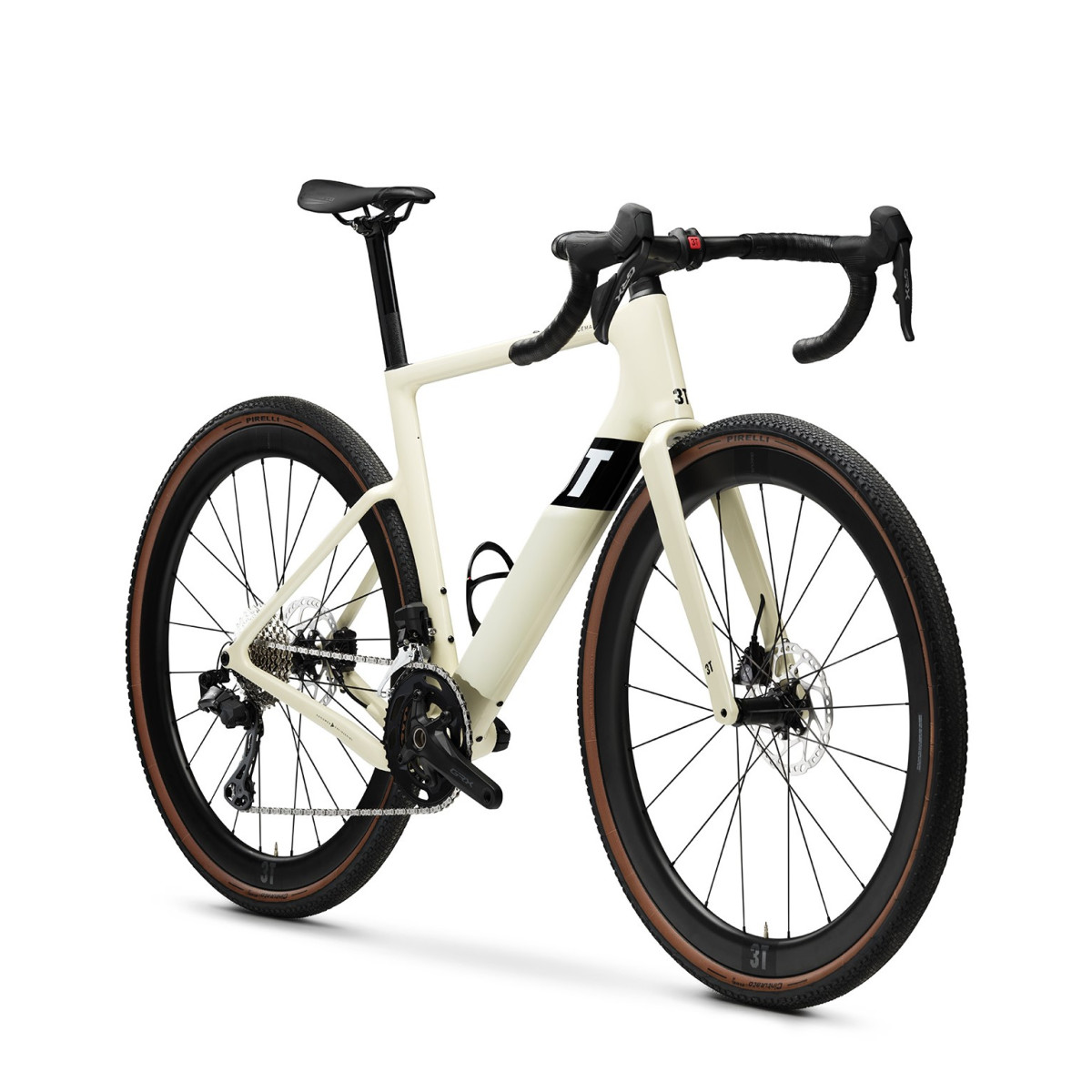 3T Racemax WPNT Integrale Gravel dviratis | GRX Di2 2x12 | Avorio