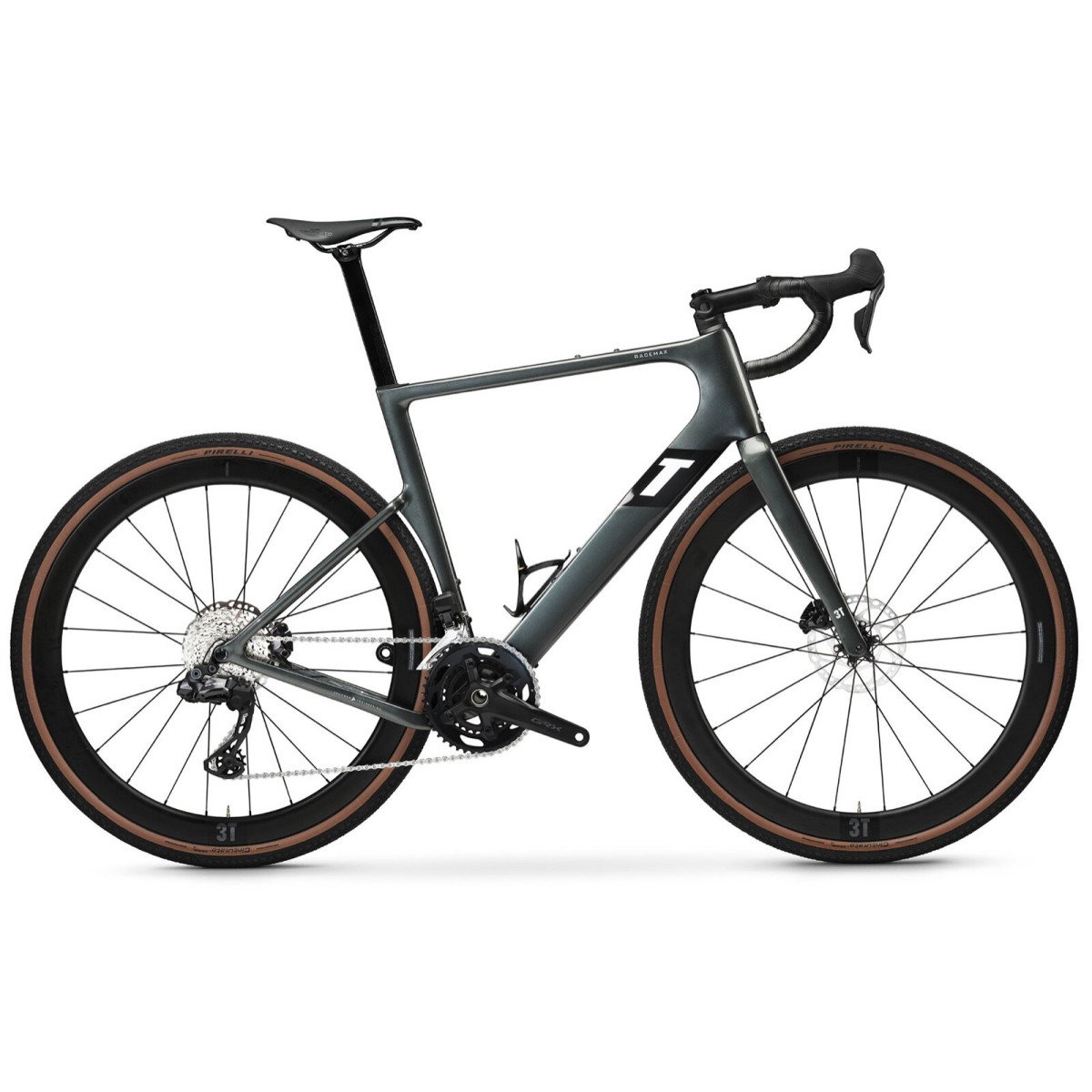 3T Racemax WPNT Integrale Gravel dviratis | GRX Di2 2x12 | Camo