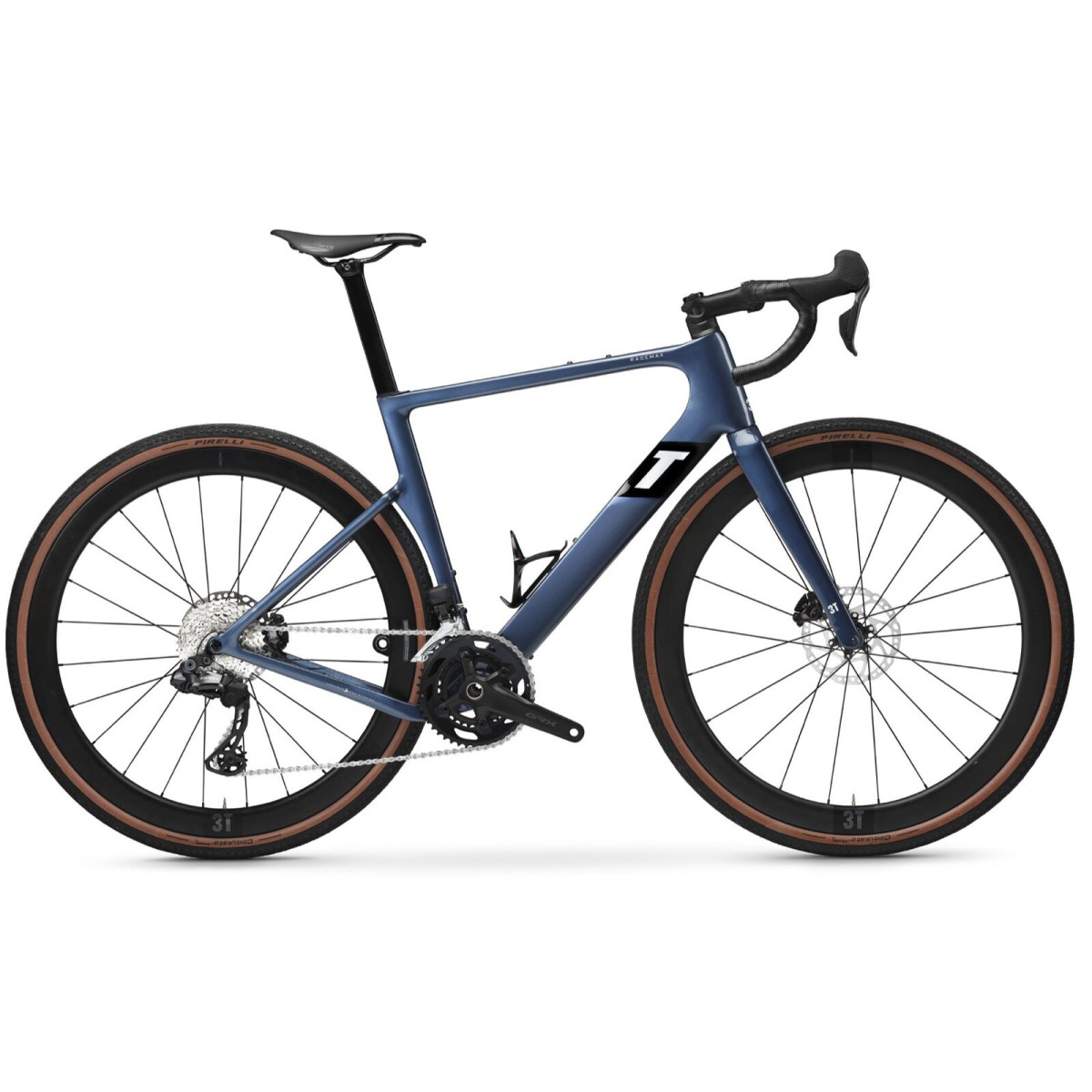 3T Racemax WPNT Integrale Gravel dviratis | GRX Di2 2x12 | Indaco
