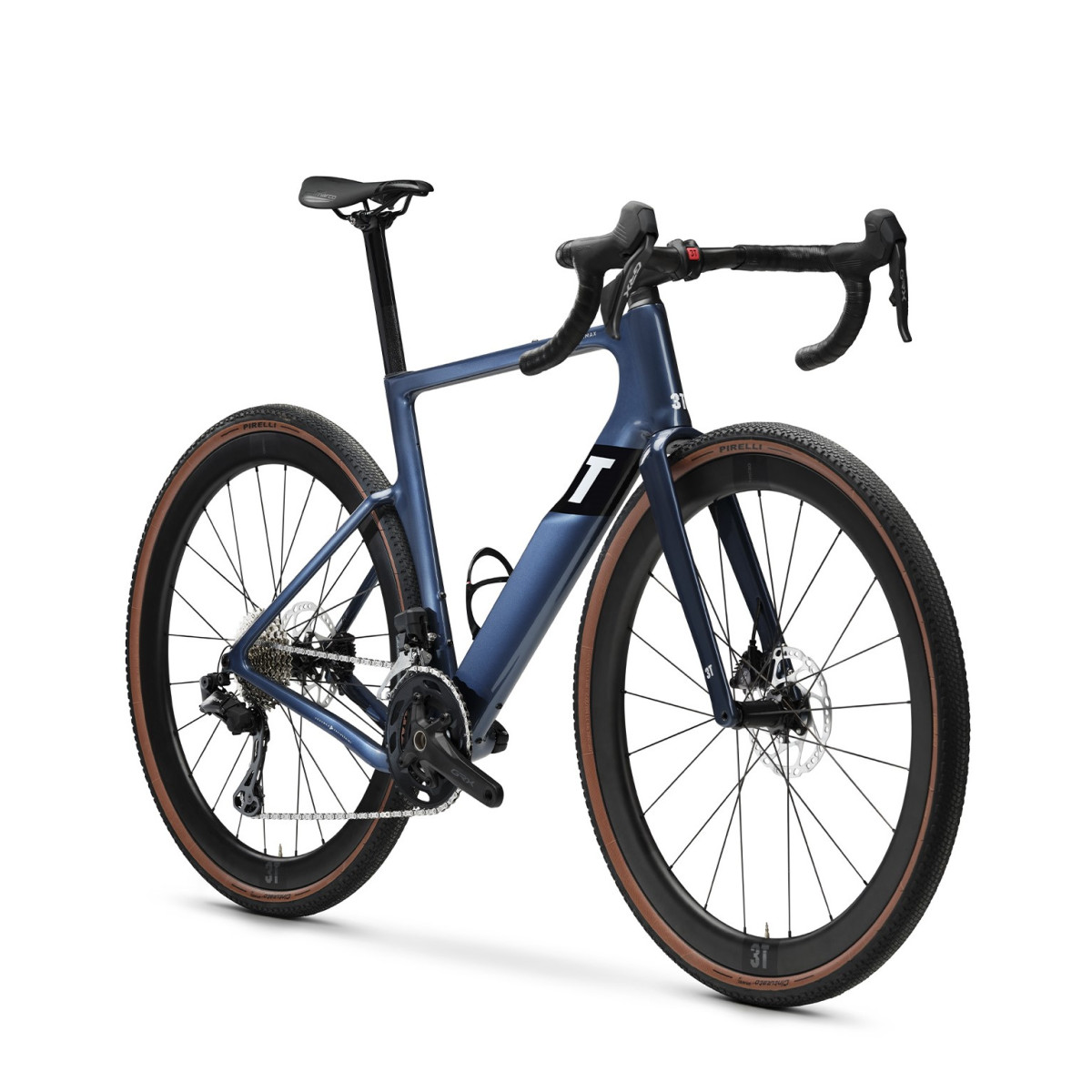 3T Racemax WPNT Integrale Gravel dviratis | GRX Di2 2x12 | Indaco