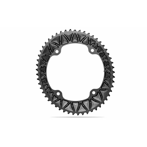 AbsolutBlack Oval Premium Campagnolo dantratis | 145 BCD | 2x12/11 pavarų