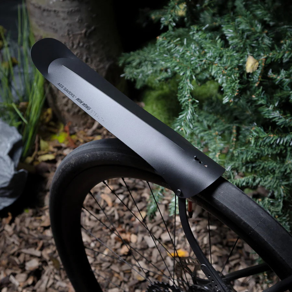 Ass Saver Win Wing 2 Gravel Fender | Stealth Ass Saver Win Wing 2 Gravel Fender | Stealth