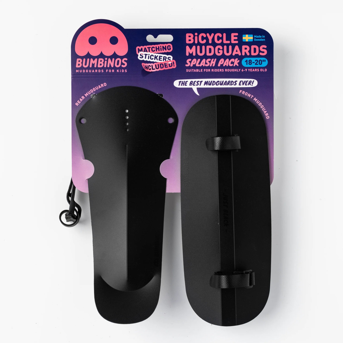 Ass Savers Bumbinos purvasaugiai | 18-20" | Just Black