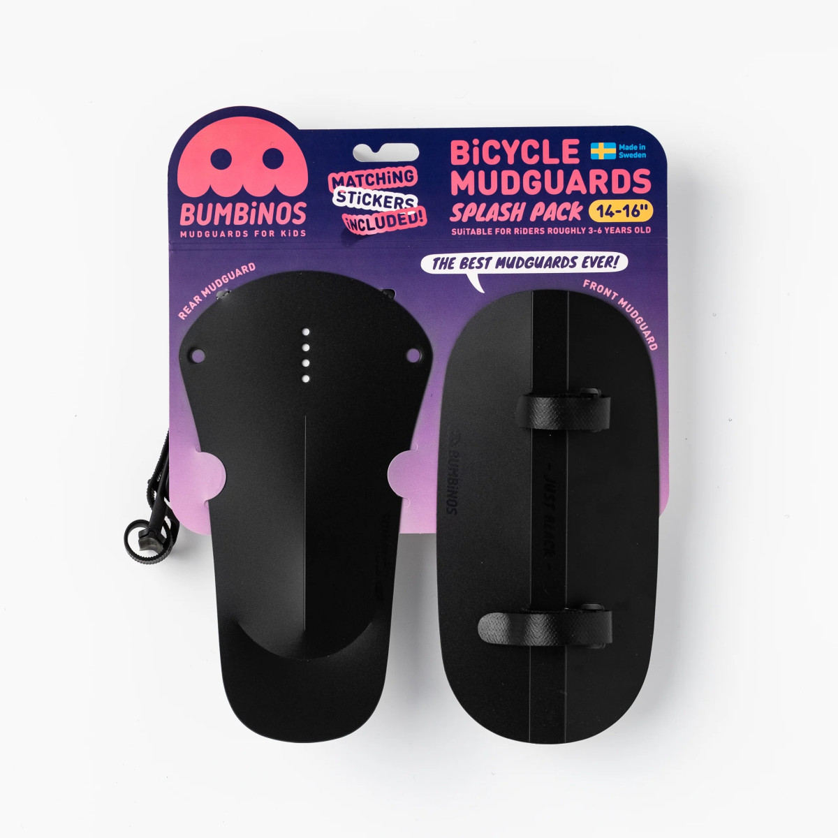 Ass Savers Bumbinos Mudguards | 14-16" | Just Black