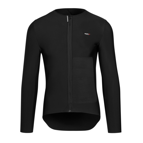 Assos Equipe RS Winter LS Mid Layer vyriški marškinėliai / Black Series