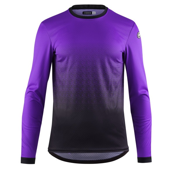 Assos TRAIL T3 Zodzilla LS vyriški marškinėliai | Ultra Violet