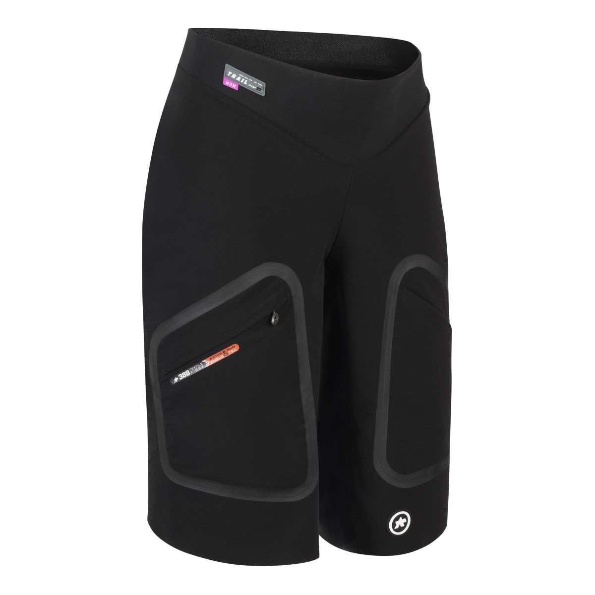 Assos TRAIL TACTICA Cargo T3 moteriški šortai | Black Series
