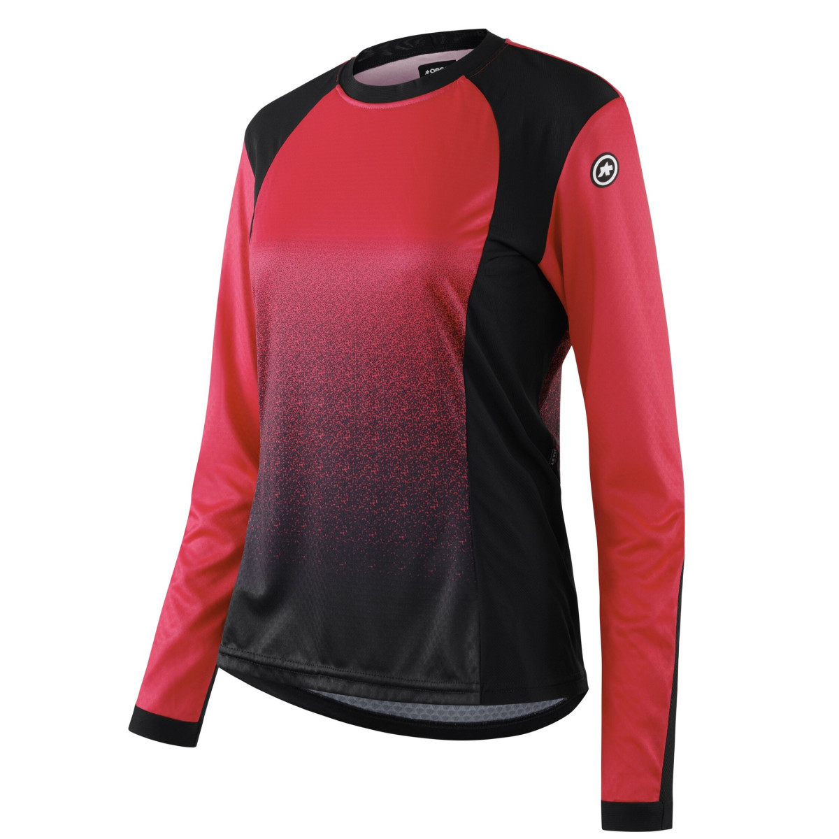 Assos Trail T3 LS moteriški marškinėliai | Lunar Red 