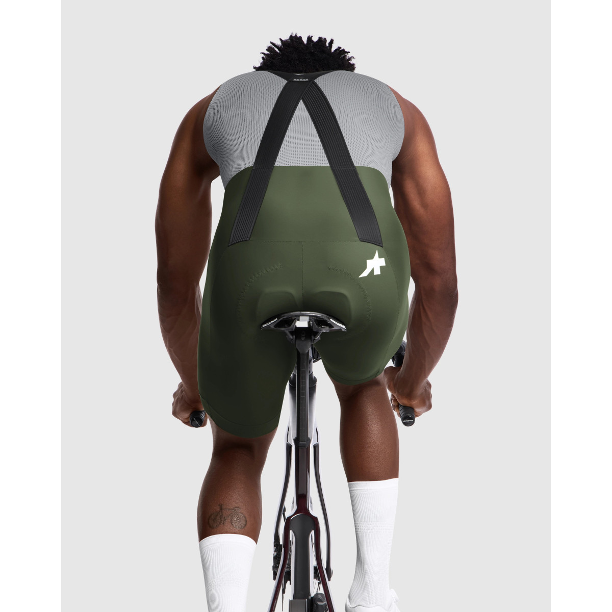 Assos Mille GT S11 vyriški šortai  | Moss Green