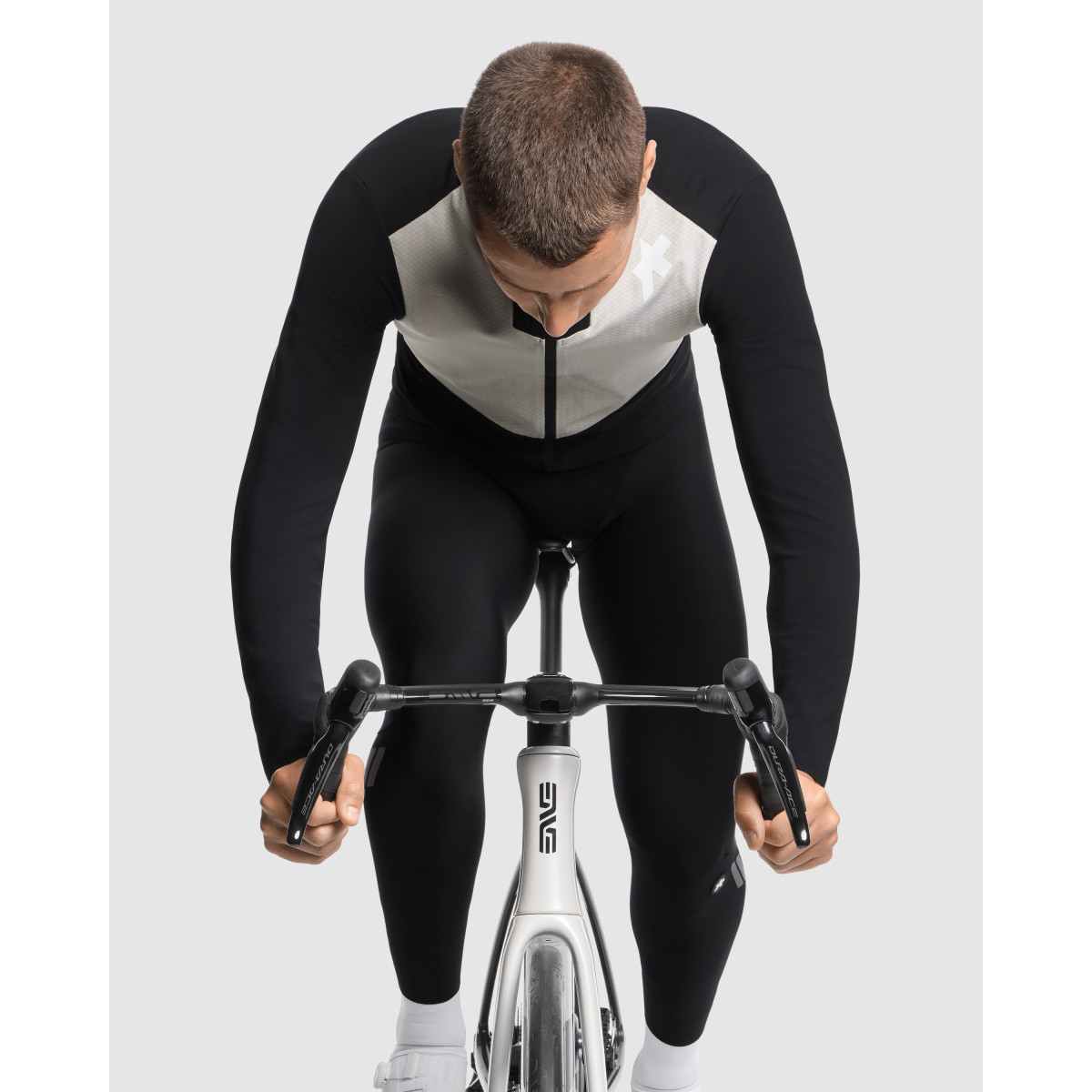 Assos EQUIPE R Winter S11 EVO vyriška striukė | Almond Milk