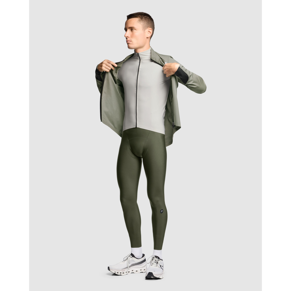 Assos MILLE GT S11 EVO Men's Rain Jacket | Edge Green