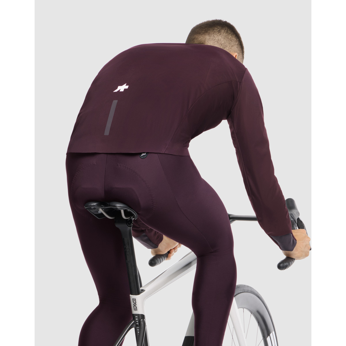Assos MILLE GT S11 EVO Men's Rain Jacket | Mulberry Brown