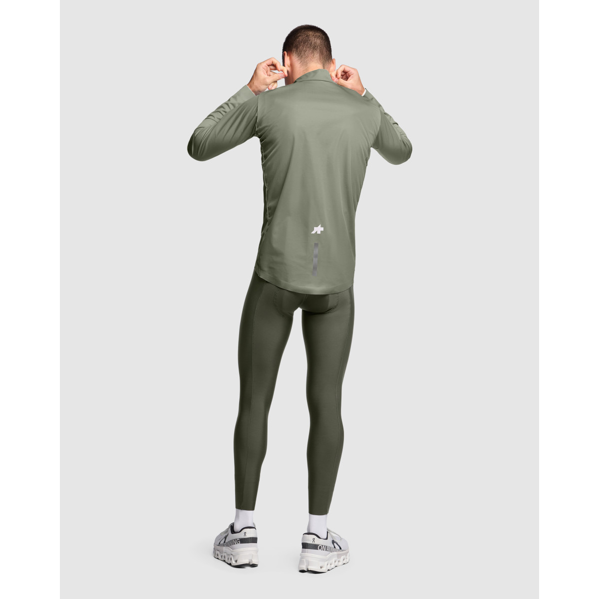 Assos MILLE GT S11 EVO Men's Rain Jacket | Edge Green