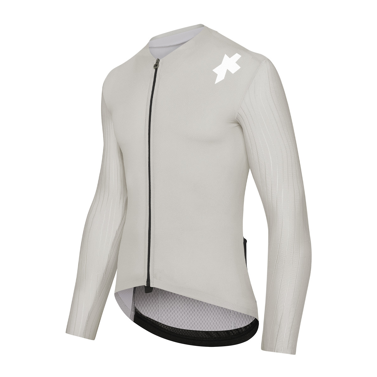 Assos Equipe RS S11 LS vyriški marškinėliai | Almond Milk