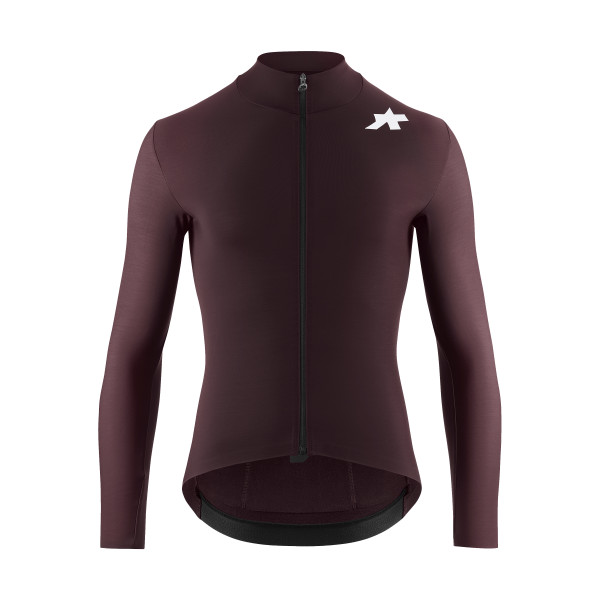 Assos MILLE GT Spring Fall S11 LS vyriški marškinėliai | Mulberry Brown