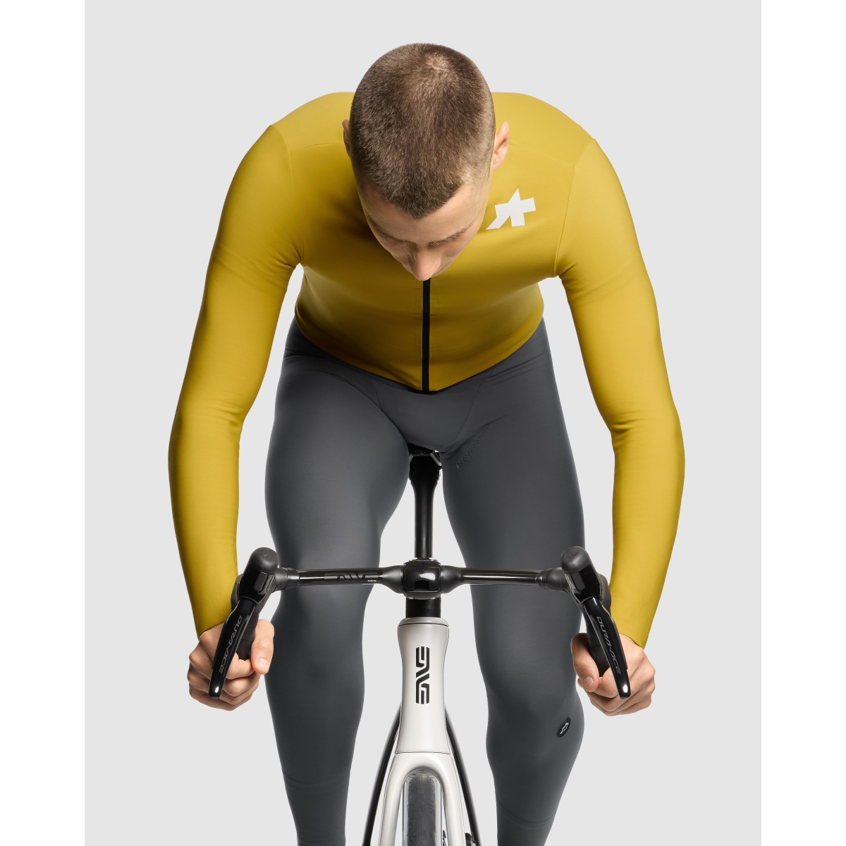 Assos MILLE GT Spring Fall S11 LS vyriški marškinėliai | Golden Yellow