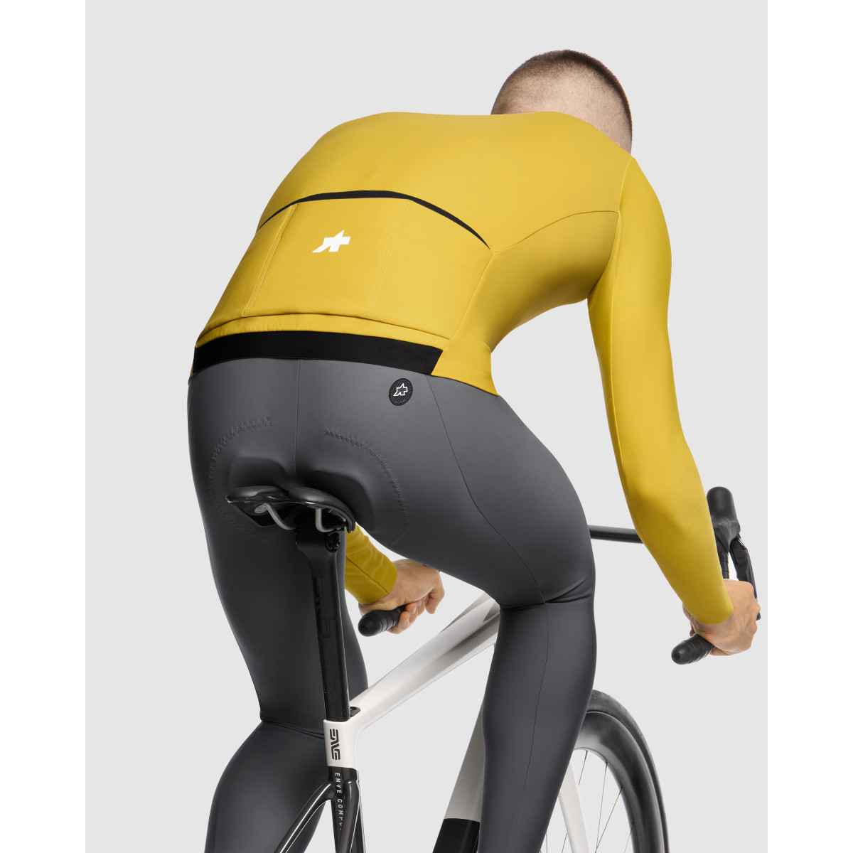 Assos MILLE GT Spring Fall S11 LS vyriški marškinėliai | Golden Yellow