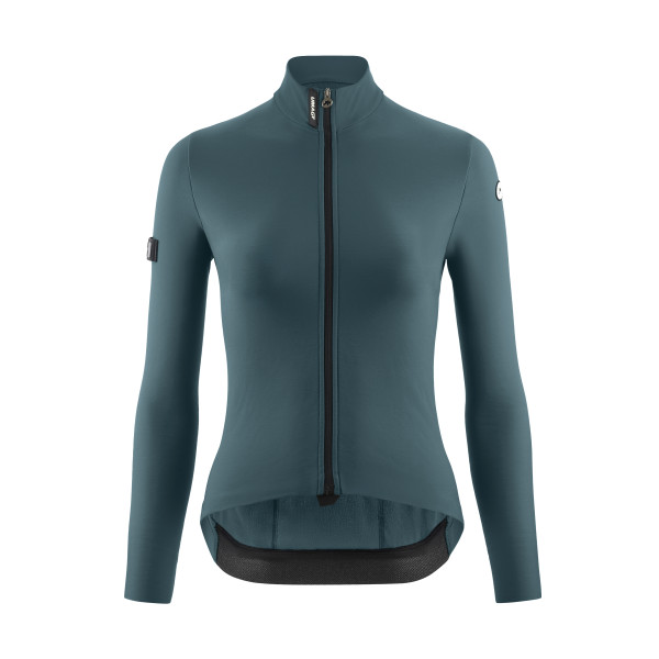 Assos Uma GT Spring Fall C2 LS moteriški marškinėliai | Foundation Green
