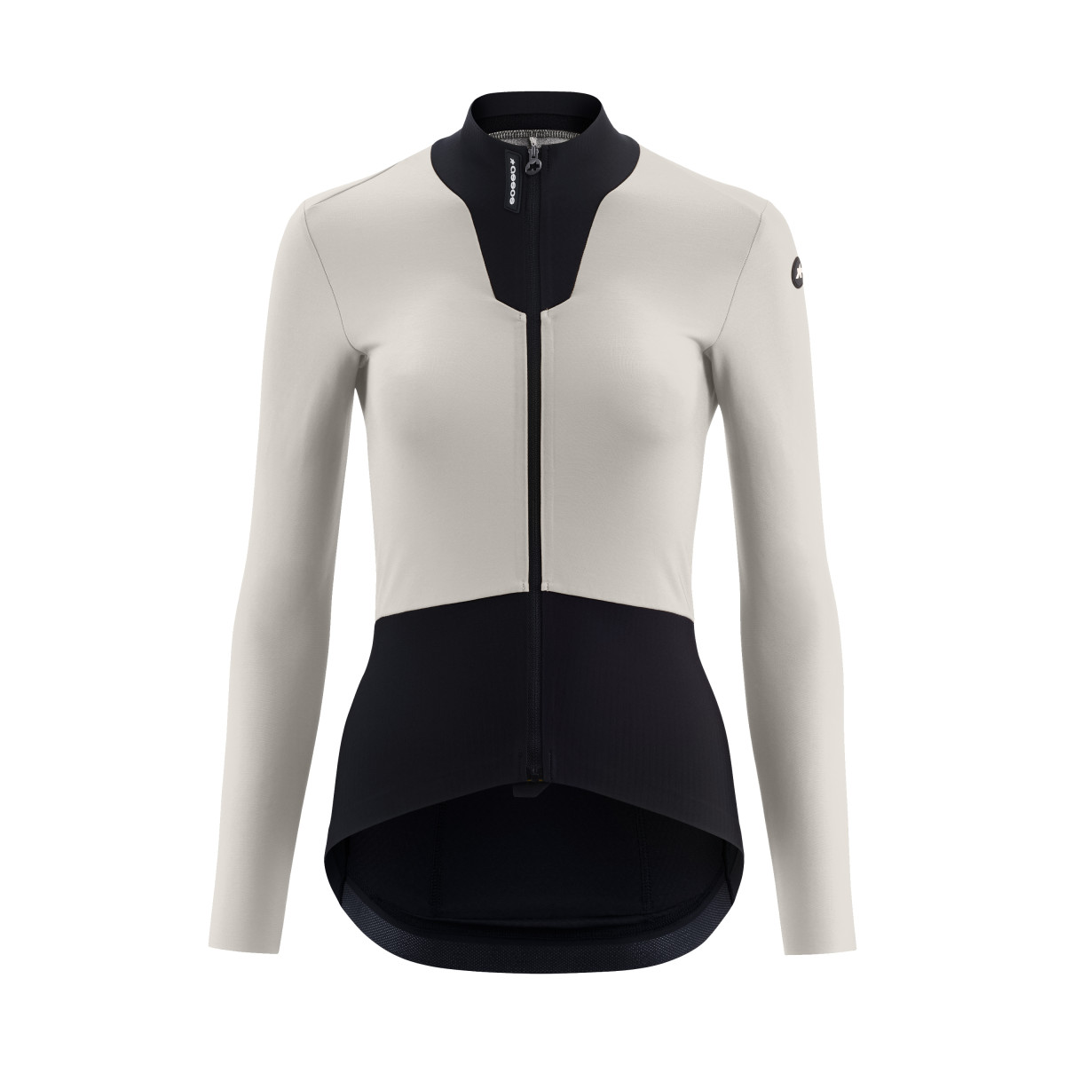 Assos DYORA R Spring Fall S11 LS moteriški marškinėliai | Almond Milk