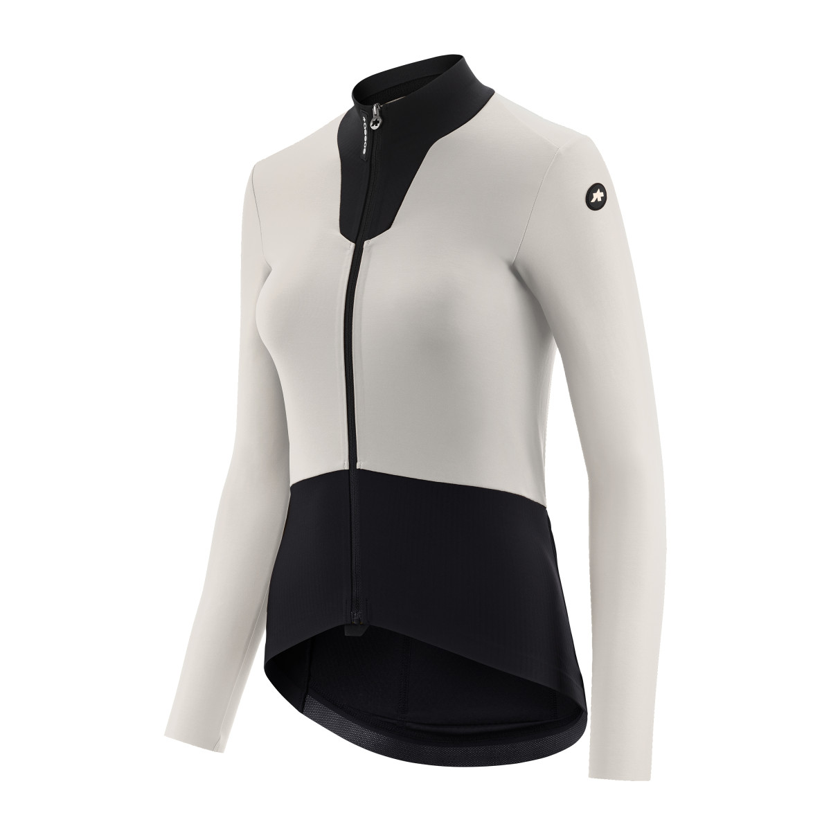 Assos DYORA R Spring Fall S11 LS moteriški marškinėliai | Almond Milk
