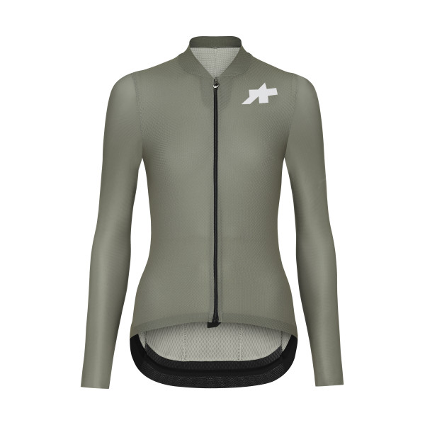 Assos Uma GT S11 EVO LS moteriški marškinėliai | Edge Green