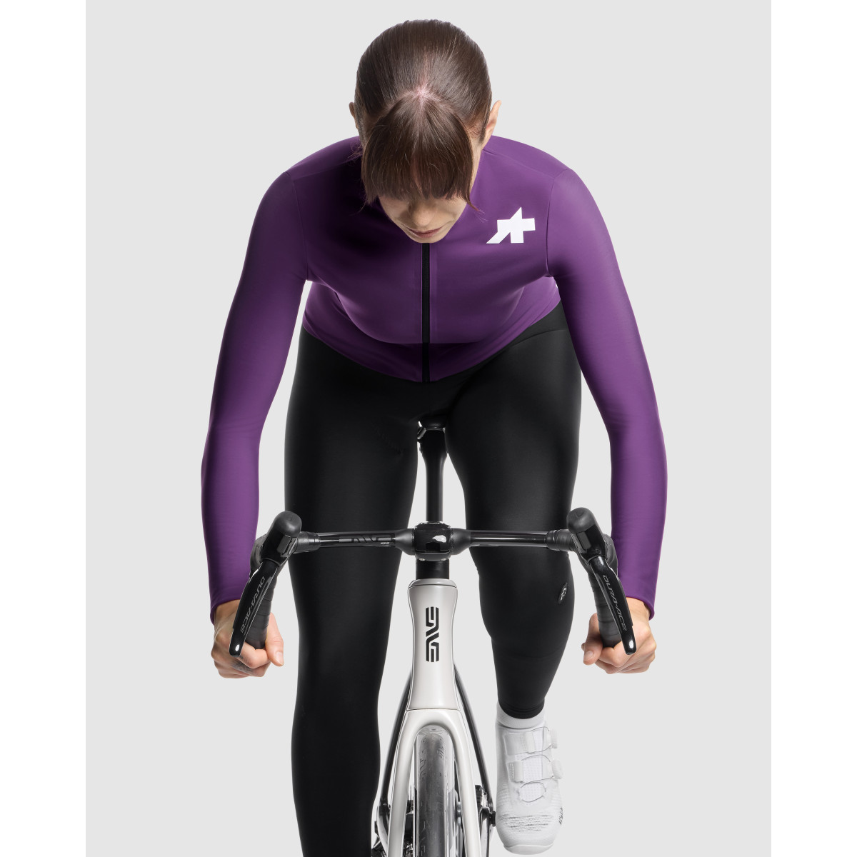 Assos MILLE GT Spring Fall S11 moteriški marškinėliai | Wisteria Violet