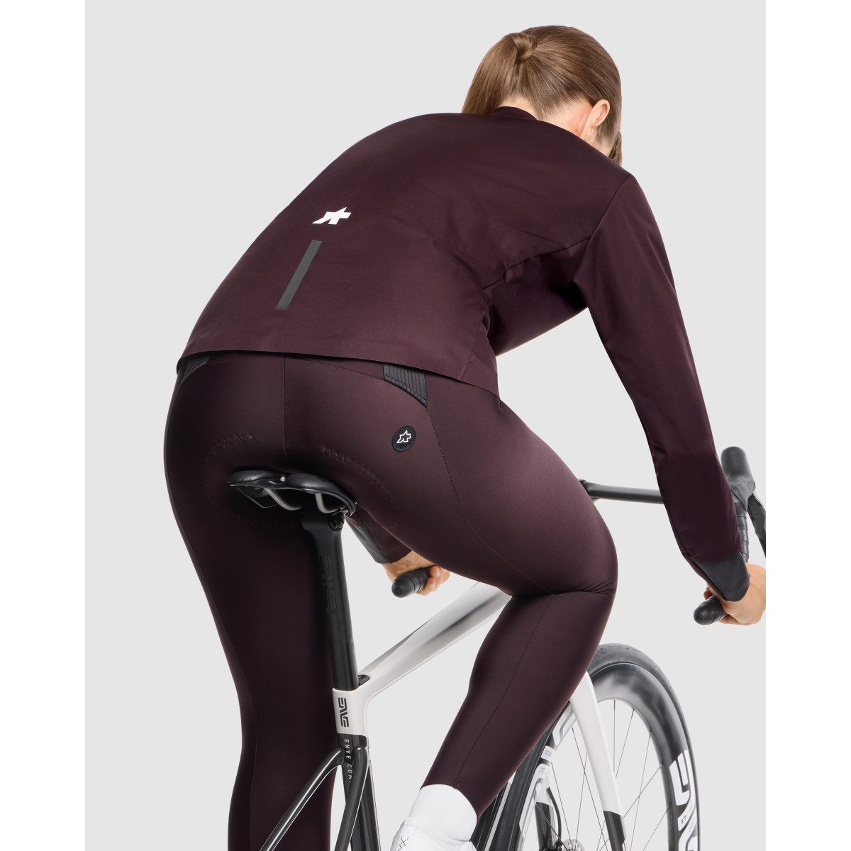 Assos MILLE GT S11 EVO moteriška striukė nuo lietaus | Mulberry Brown