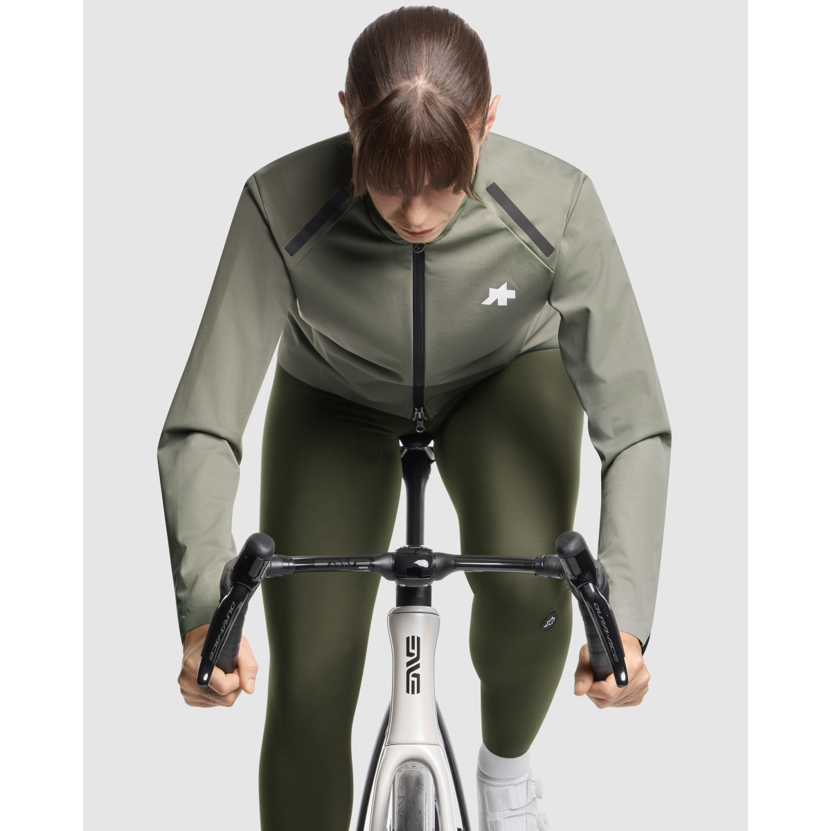Assos MILLE GT S11 EVO moteriška striukė nuo lietaus | Edge Green