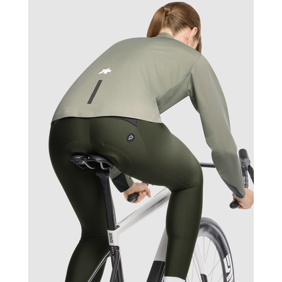 Assos MILLE GT S11 EVO moteriška striukė nuo lietaus | Edge Green