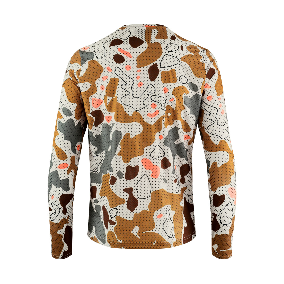 Assos Tactica T5 Mud-Flage LS vyriški marškinėliai | Halftone Camo