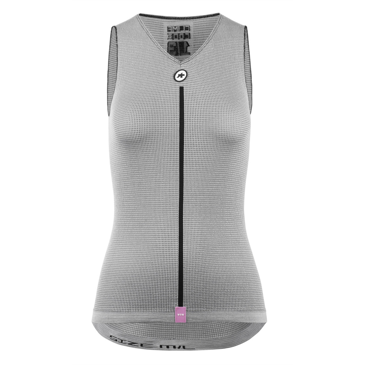 Assos Summer P1 NS moteriški apatiniai marškinėliai | Grey Series
