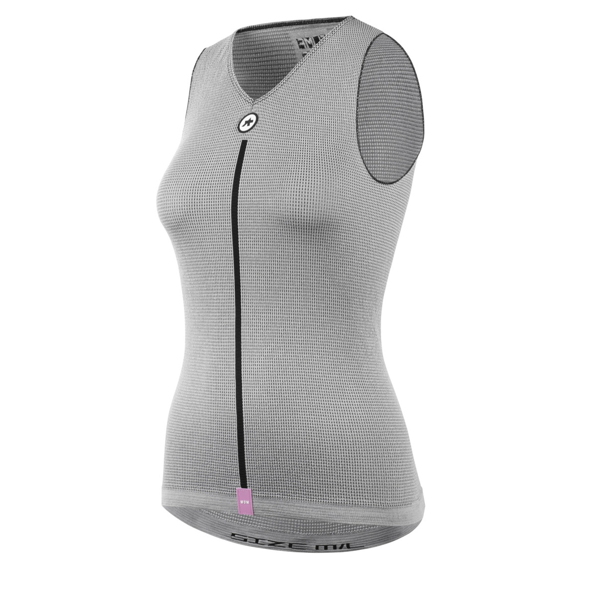 Assos Summer P1 NS moteriški apatiniai marškinėliai | Grey Series