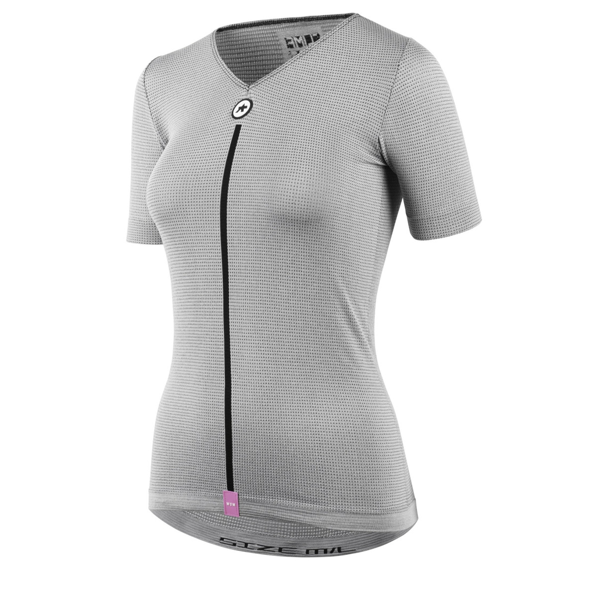 Assos Summer P1 SS moteriški apatiniai marškinėliai | Grey Series