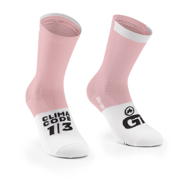 Assos GT c2 Socks | Cosmic Rose