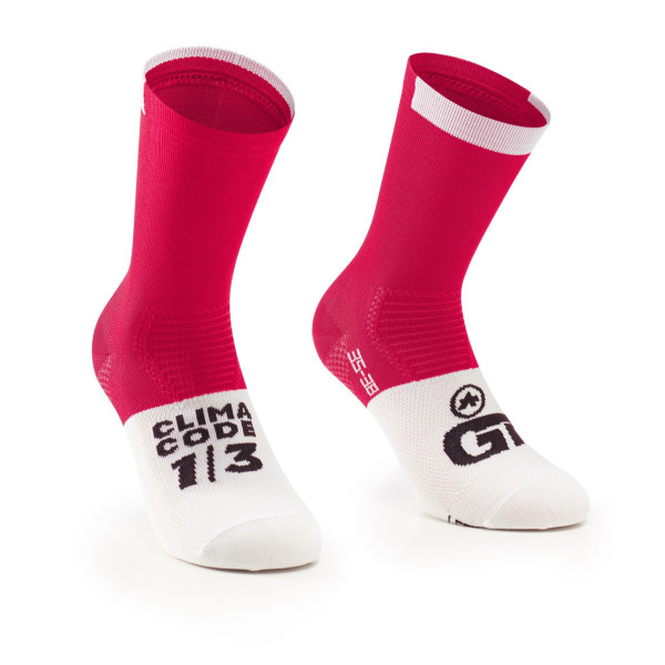 Assos GT c2 Socks | Lunar Red