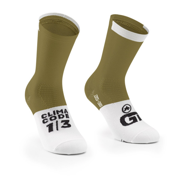 Assos GT c2 Socks | Millennio Ocher