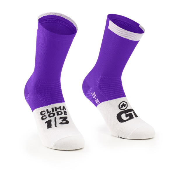 Assos GT c2 kojinės | Ultra Violet