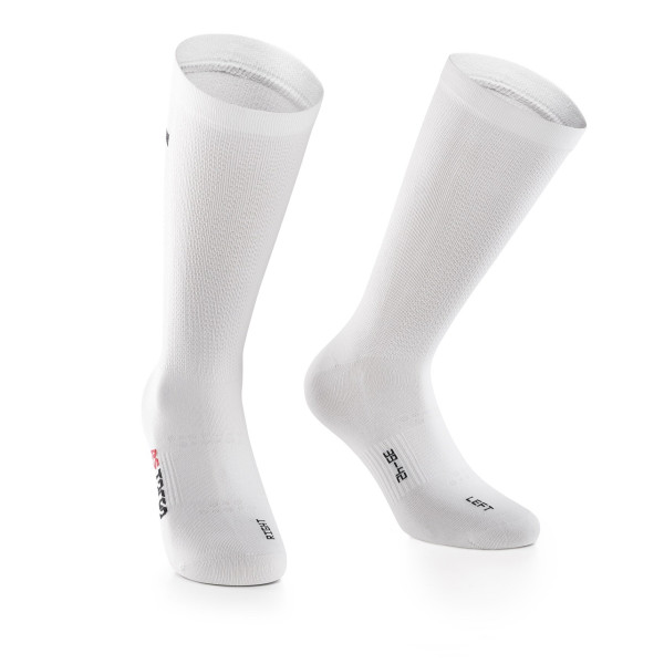 Assos RS Targa Socks | Holy White