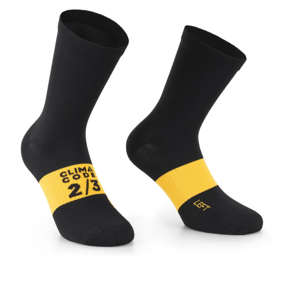 Assos Spring Fall Evo Socks | Black Series