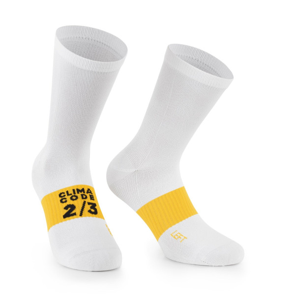 Assos Spring Fall Evo Socks | White Series