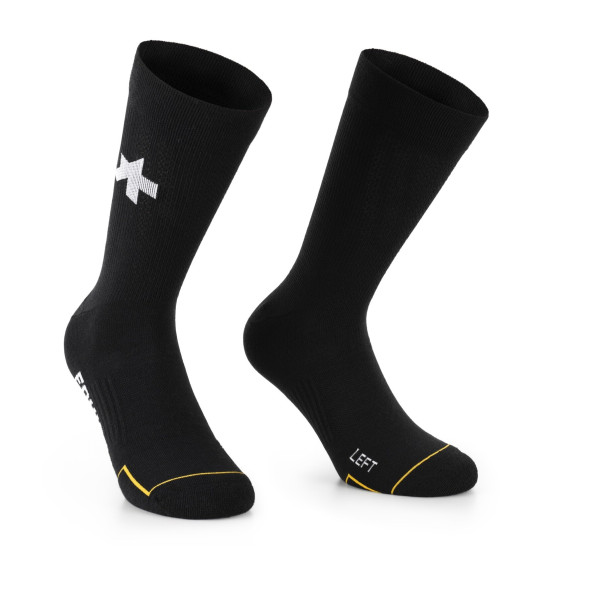 Assos RS Spring Fall Socks | Black Series