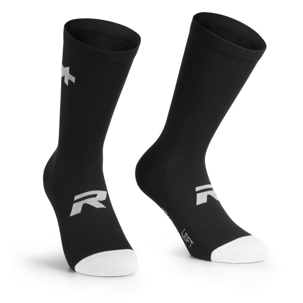 Assos R S9 Socks - Twin Pack | Black Series