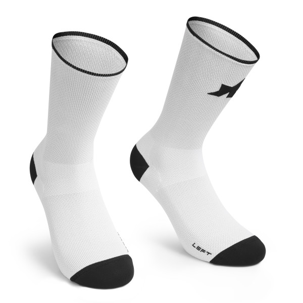 Assos RS Superleger S11 kojinės | White Series