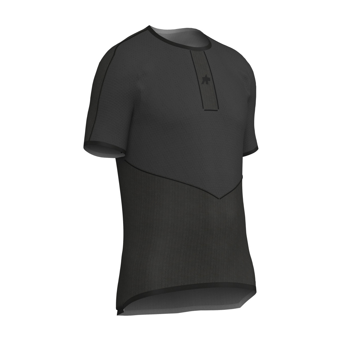 Assos EQUIPE Spring Fall P1 vyriški apatiniai marškinėliai | Black Series