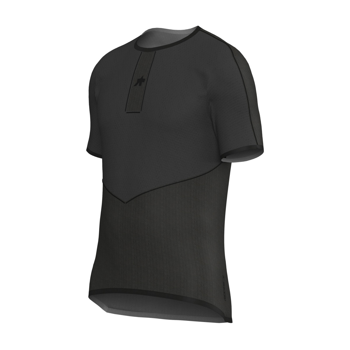 Assos EQUIPE Spring Fall P1 vyriški apatiniai marškinėliai | Black Series