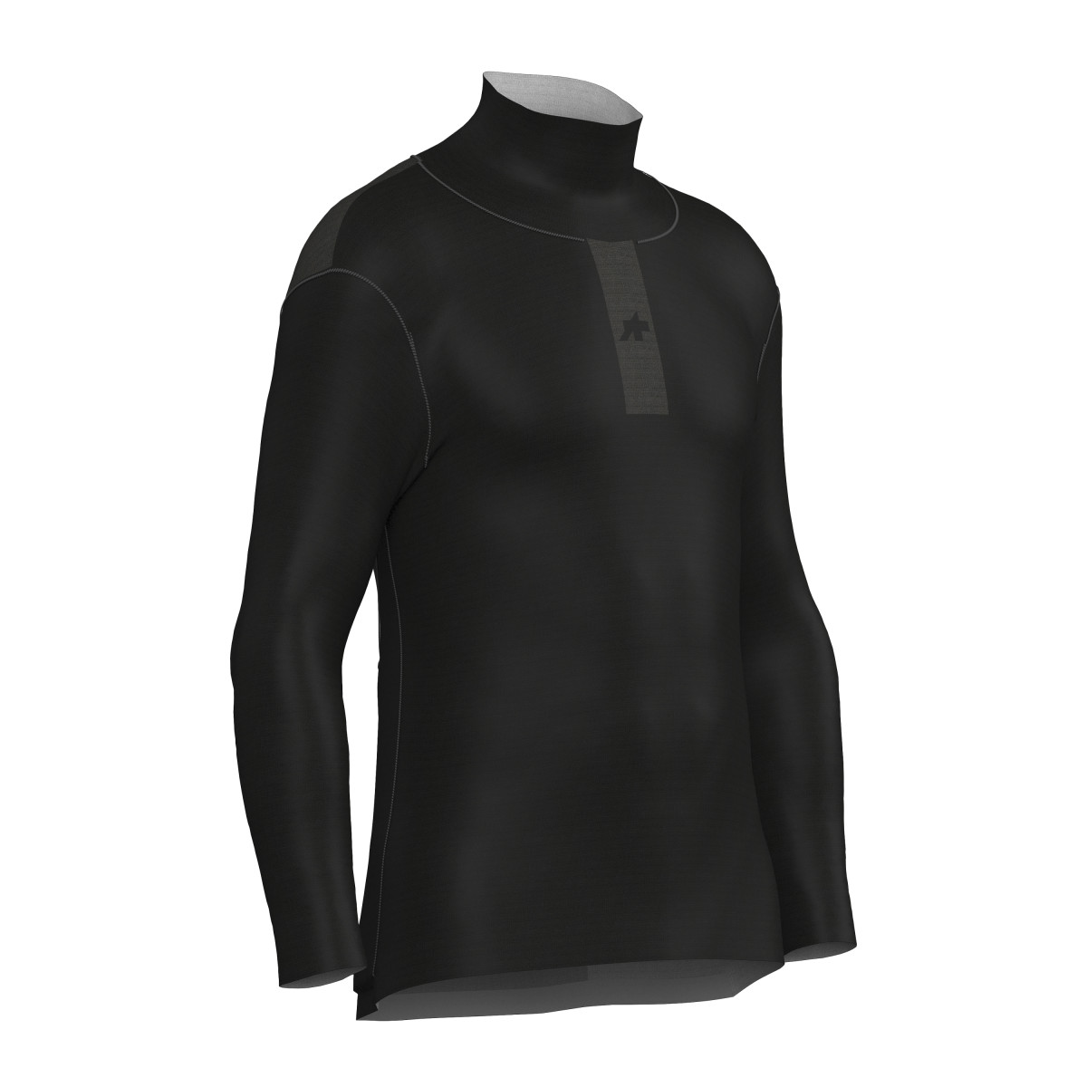 Assos EQUIPE Winter P1 vyriški apatiniai marškinėliai | Black Series