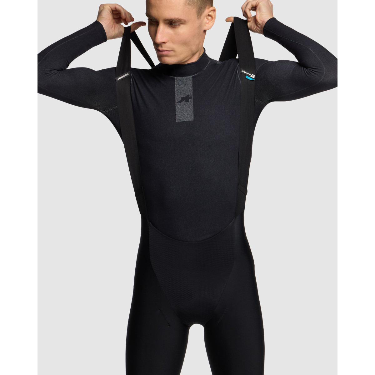 Assos EQUIPE Winter P1 vyriški apatiniai marškinėliai | Black Series