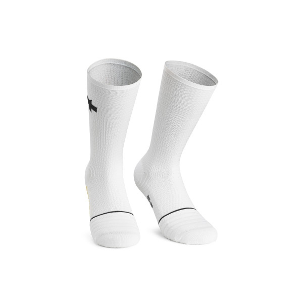 Assos EQUIPE Spring Fall P1 kojinės | White Series Assos EQUIPE Spring Fall P1 kojinės | White Series